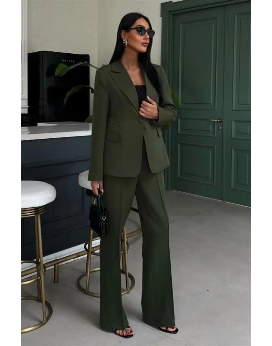 ırt Dantel Detay Premium Takım Elbise 10031