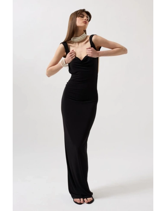 ırt Dekolte axi Elbise