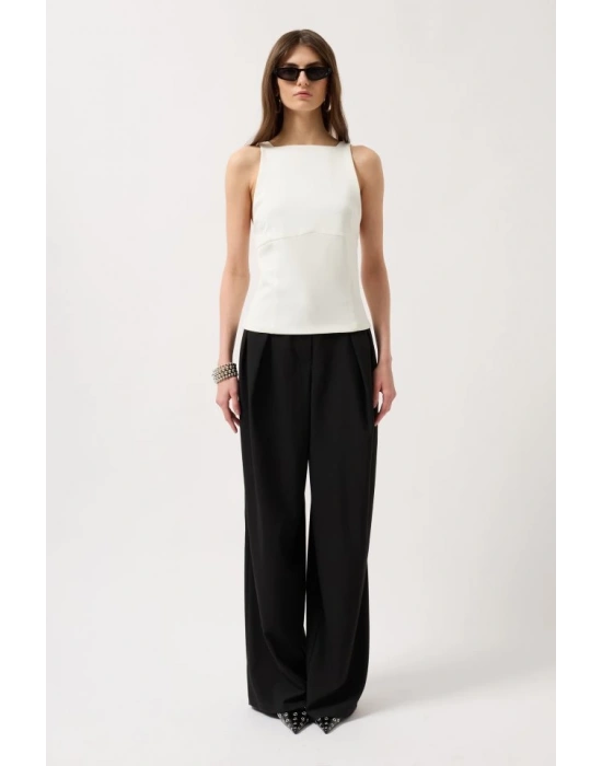 ırt Kurdele Detay Bluz