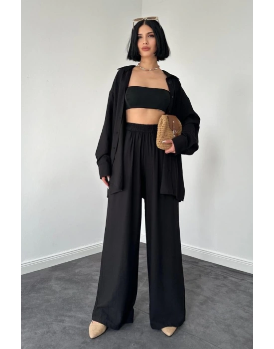 iyah Alice Gömlek Ve Bol Kesim Pantolon Takım