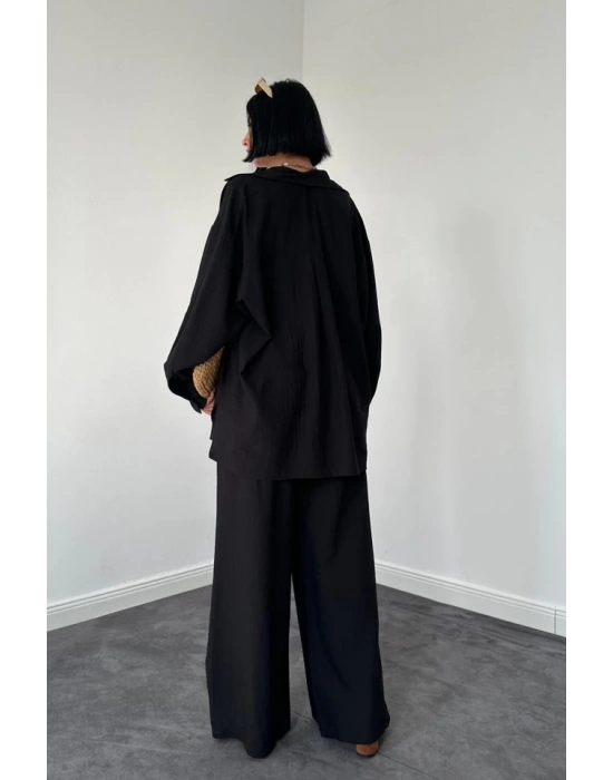 iyah Alice Gömlek Ve Bol Kesim Pantolon Takım