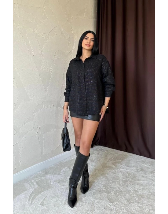 iyah Işıltılı Gömlek