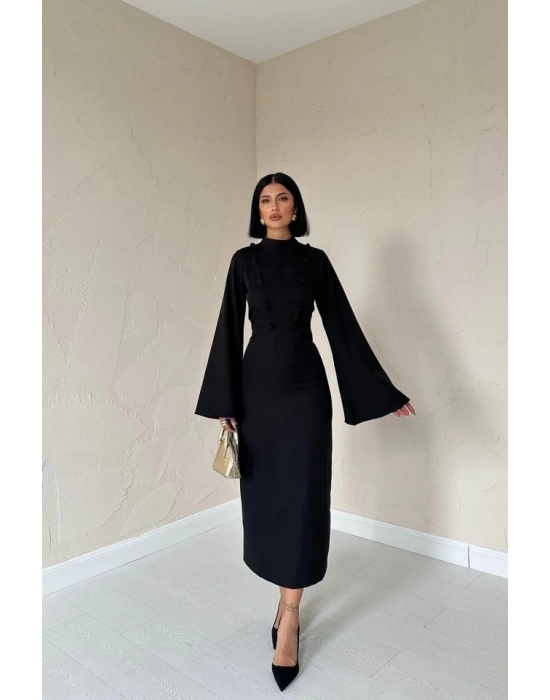 iyah Tek Kollu Elbise