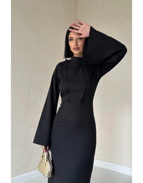 iyah Tek Kollu Elbise