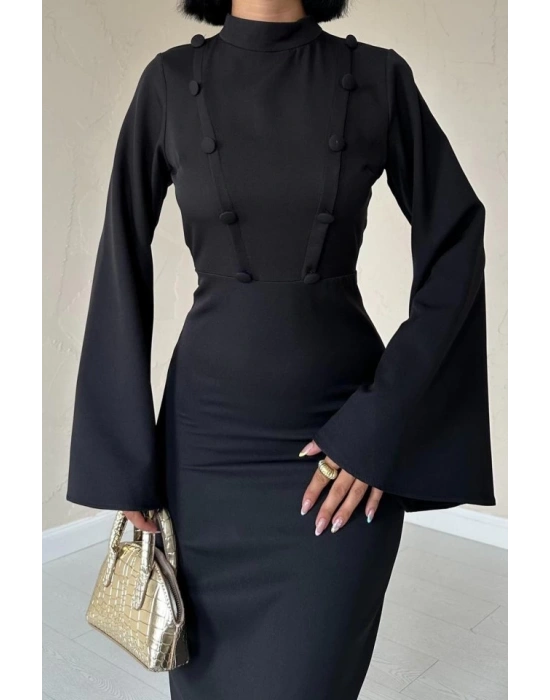 iyah Tek Kollu Elbise