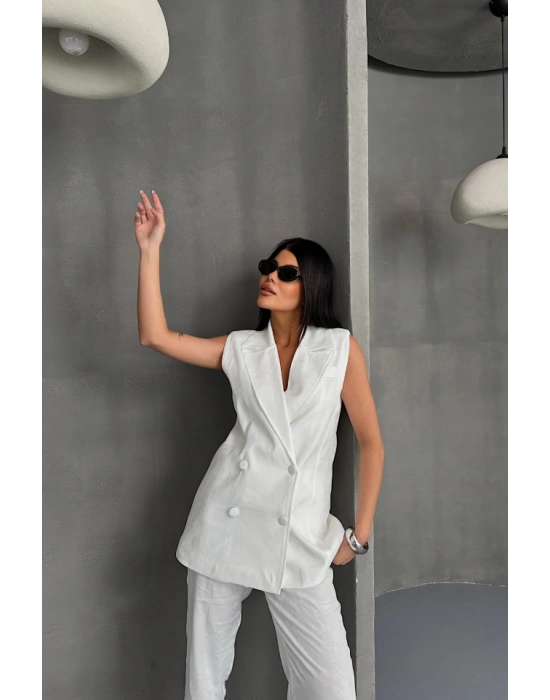 JAKAR KUAŞ YEEK  PANTOON TAKI  Beyaz