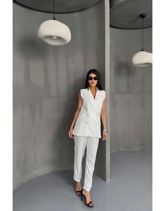 JAKAR KUAŞ YEEK  PANTOON TAKI  Beyaz