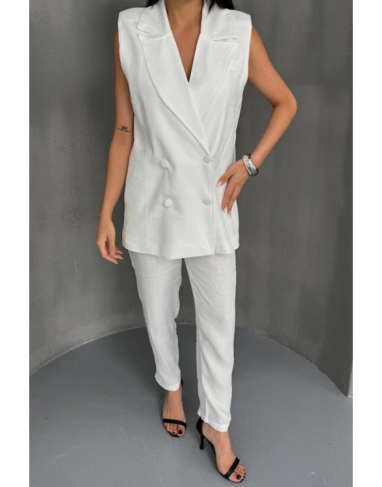 JAKAR KUAŞ YEEK  PANTOON TAKI  Beyaz