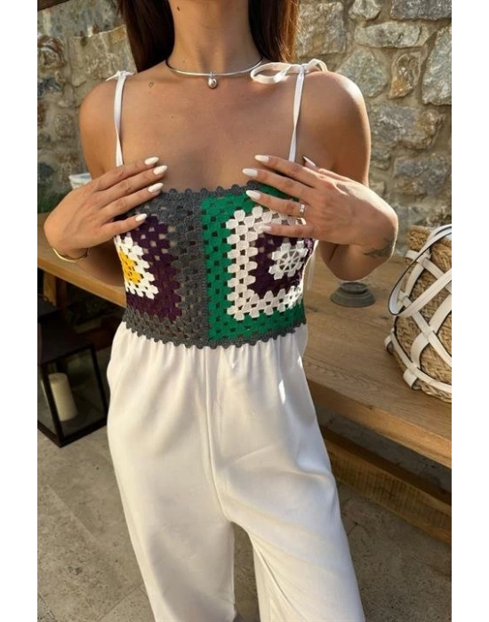 Jasmin Süzüneli Keten Tulum 128008