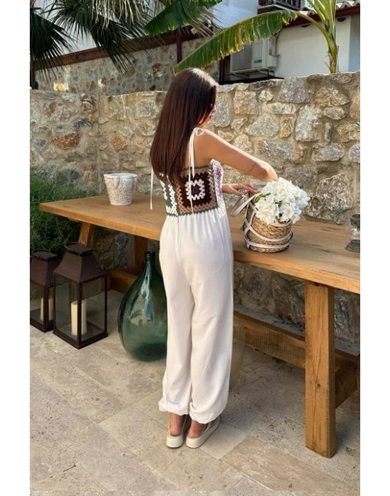 Jasmin Süzüneli Keten Tulum 128008