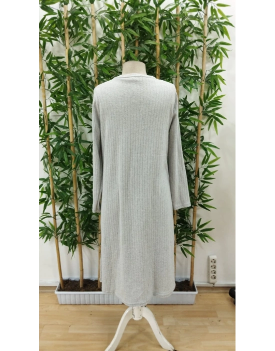 Kadın Askılı Balıkçı Yaka Kısa şardonlu Kaşkorse Elbise Ve Uzun Kollu Ceket Ikili Takım