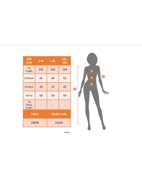 Kadın Askılı Omuzdan Bağlamalı Kruvaze Yakalı Uzun Yırtmaçlı Janjan Krep Elbise