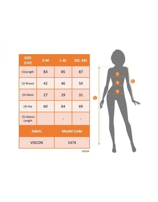 Kadın Askılı V Yaka Belden Büzgülü Aksesuar Detaylı Viskon Elbise