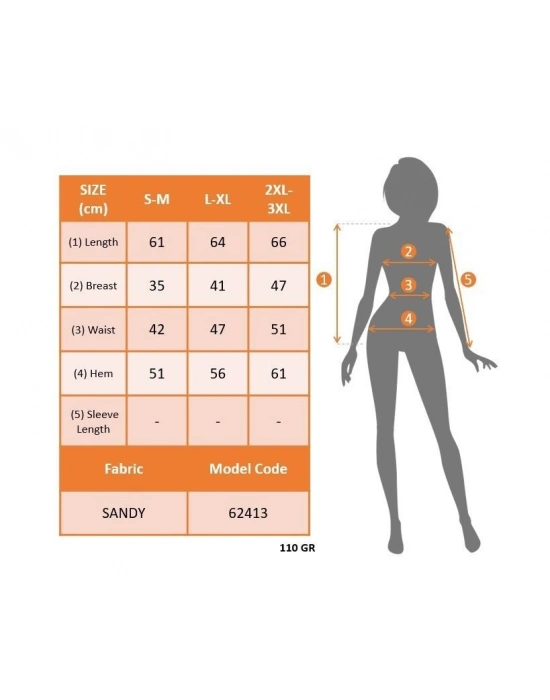 Kadın Askılı V Yakalı Puantiyeli Sandy Bluz