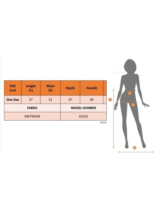 Kadın Bağcıklı Mini Triko Etek