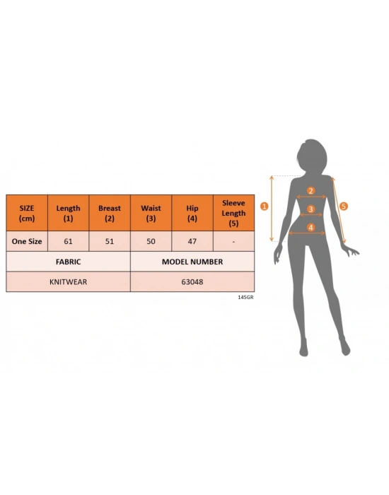 Kadın Baklava Desen Detaylı Kalın Askılı Triko Bluz
