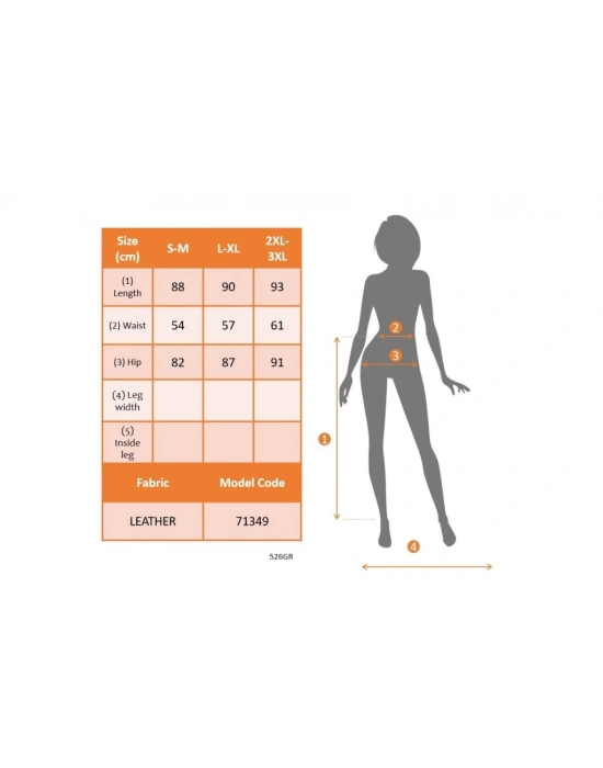 Kadın Belden Kuşaklı Uzun Deri Etek