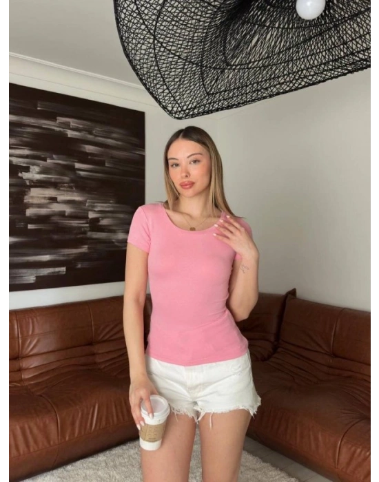 Kadın Bisiklet Yaka Bluz