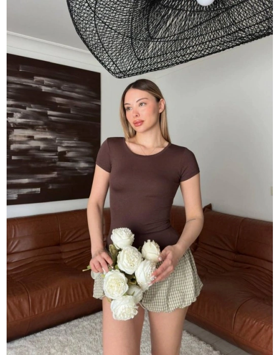 Kadın Bisiklet Yaka Bluz