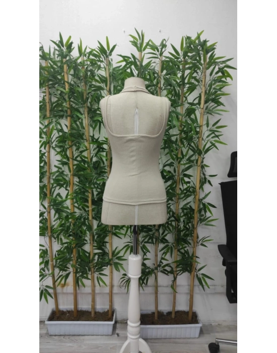 Kadın Boyundan çapraz Geçirmeli Göğüs Damla Detay Kaşkorse Bluz