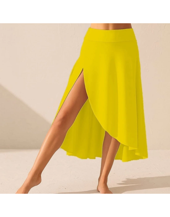 Kadın Cep Detay Taytlı Sandy Etek