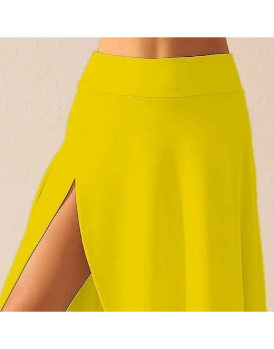 Kadın Cep Detay Taytlı Sandy Etek