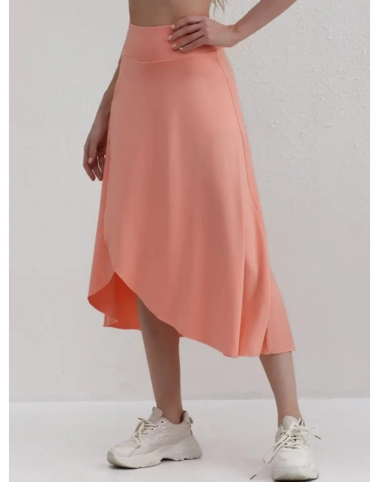 Kadın Cep Detay Taytlı Sandy Etek