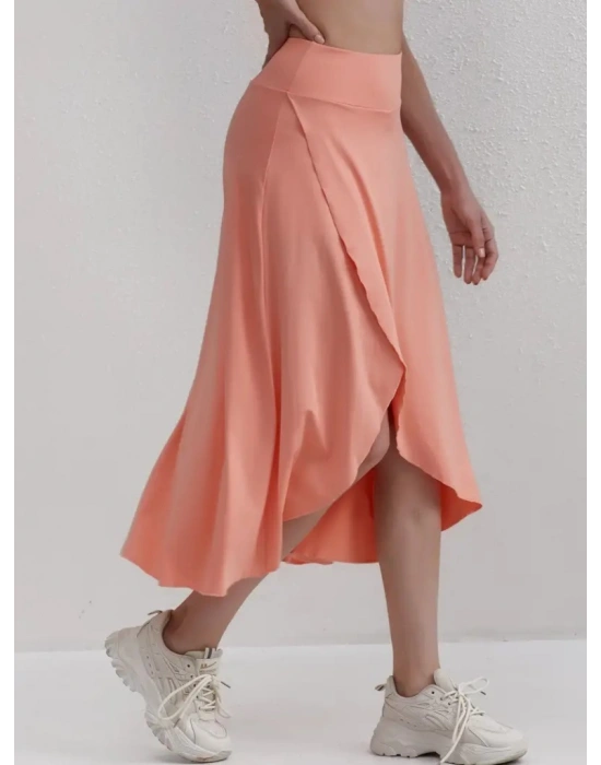 Kadın Cep Detay Taytlı Sandy Etek