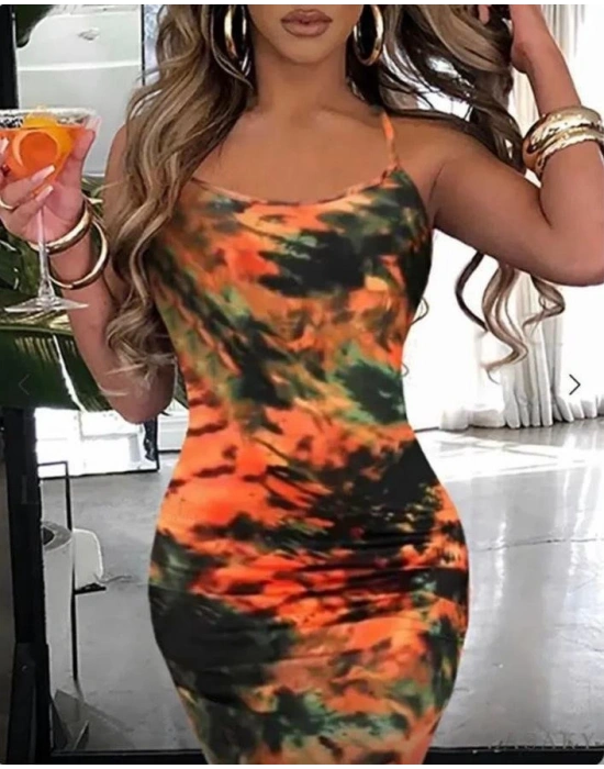 Kadın Dalgıç Kumaş Dijital Baskılı Eslbise