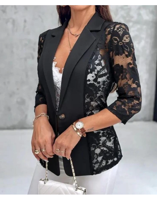 Kadın Dantel Güpür Detay Fırsat ürün Ceket