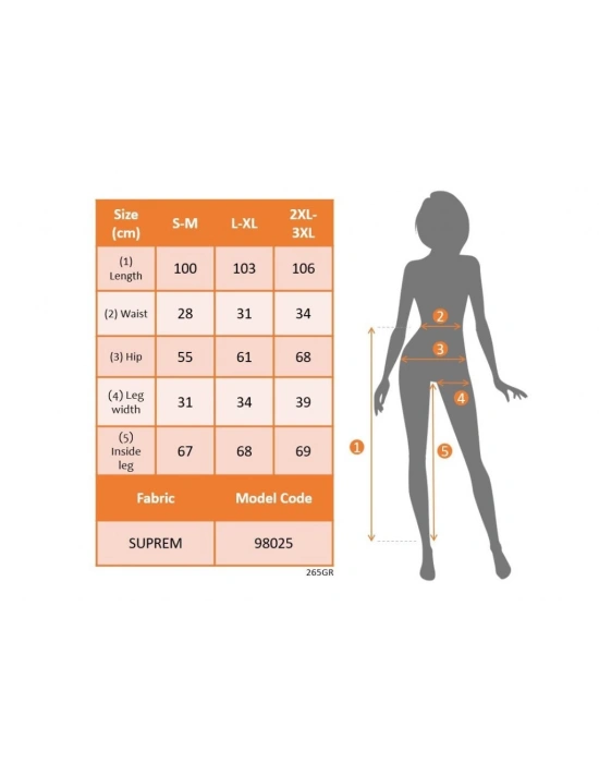 Kadın Desenli Süprem Pantolon