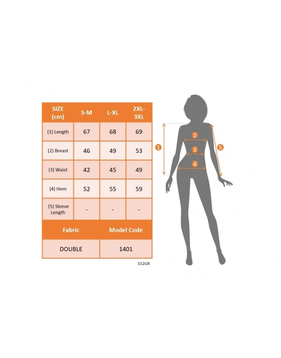 Kadın Duble Yaka Detay Sıfır Kol Ceket Yelek