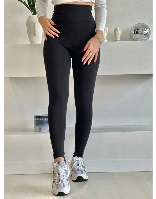 Kadın Full Toparlayıcı Yüksek Bel şardonlu Tayt