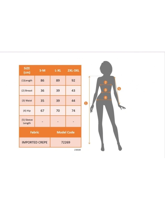 Kadın Ip Askılı Kruvaze Yakalı Kiloş Ithal Krep Elbise