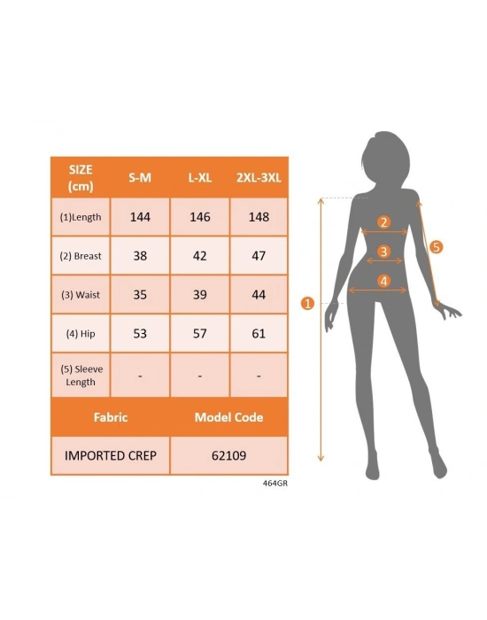 Kadın Ip Askılı Kruvaze Yakalı Yırtmaçlı Uzun Ithal Krep Elbise