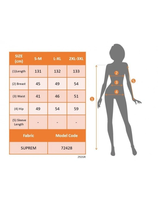Kadın Ip Askılı V Yakalı Desenli Uzun Süprem Elbise