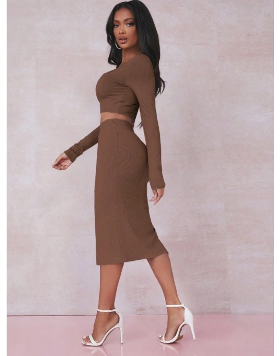 Kadın iyah Kaşkorse Kumaş İkili Takım