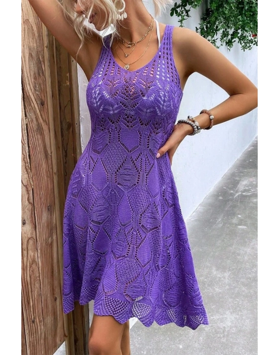 Kadın Kalın Askılı Triko Elbise