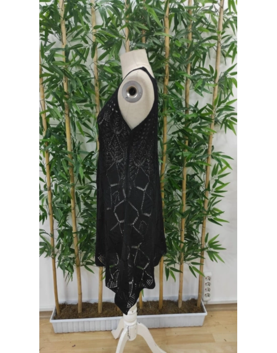 Kadın Kalın Askılı Triko Elbise