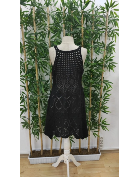 Kadın Kalın Askılı Triko Elbise