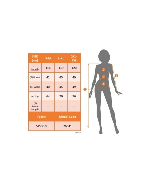 Kadın Kalın Askılı V Yaka Yırtmaç Detay Viskon Elbise