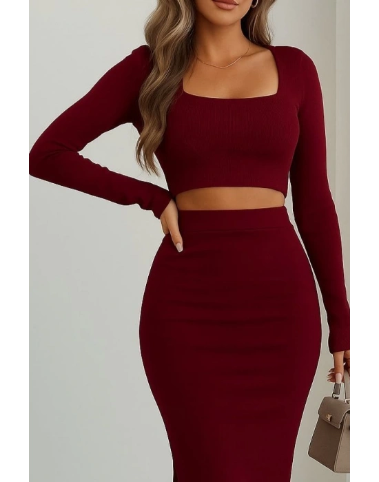 Kadın Kaşkorse Kumaş İkili Takım