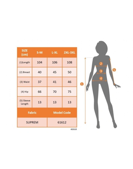 Kadın Kısa Kelebek Kollu Kruvaze Yakalı Belden Kuşaklı Midi Süprem Elbise