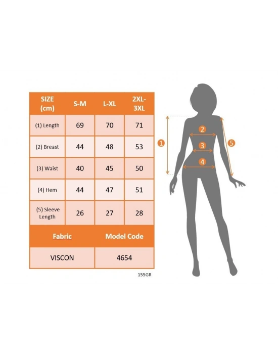 Kadın Kısa Kollu Asimetrik Yaka Detaylı Viskon Bluz