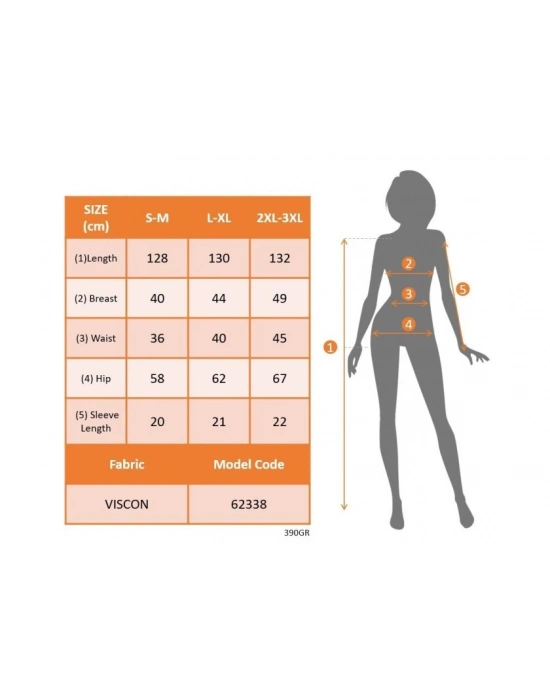 Kadın Kısa Kollu Asimetrik Yakalı Düğme Detaylı Midi Viskon Elbise