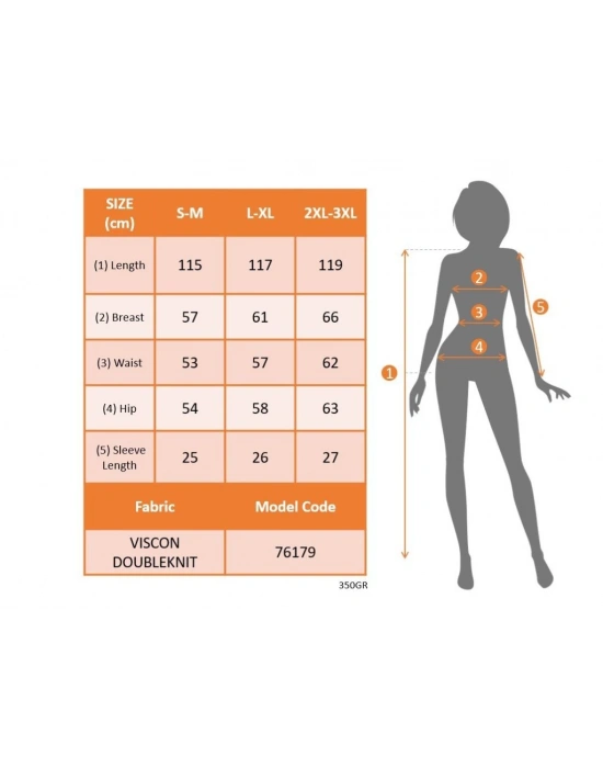 Kadın Kısa Kollu Bisiklet Yaka Omuzdan Düğmeli Uzun Viskon Iki Iplik Elbise