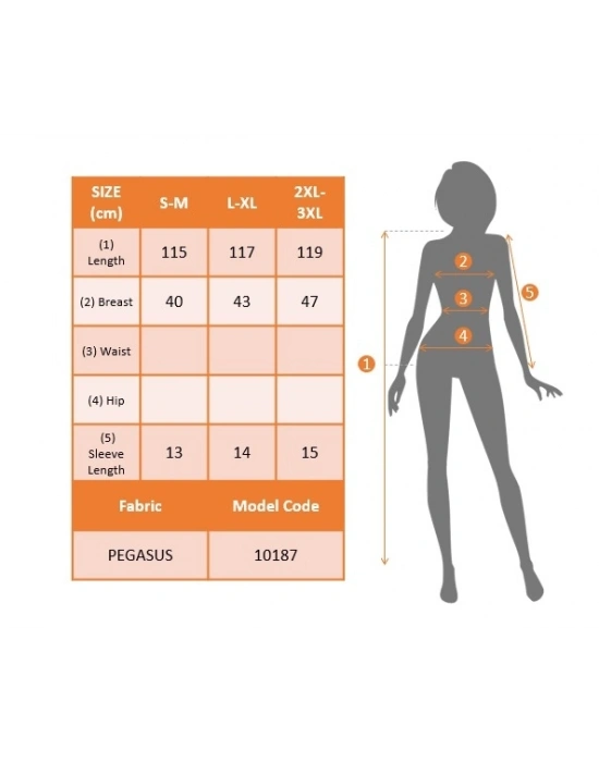 Kadın Kısa Kollu Bisiklet Yaka Yanlardan Büzgülü Yırtmaçlı Pegasus Kumaş Elbise