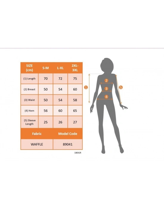 Kadın Kısa Kollu Dantel Detaylı Yandan Düğmeli Waffle Bluz