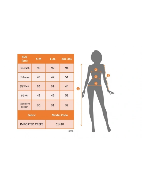 Kadın Kısa Kollu Dantelli V Yakalı Yanlardan Büzgülü çapraz Detaylı Ithal Krep Elbise