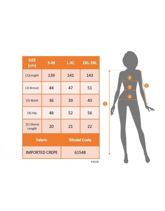 Kadın Kısa Kollu Kruvaze Yakalı Belden çiçek Aksesuarlı Yırtmaçlı Ithal Krep Elbise